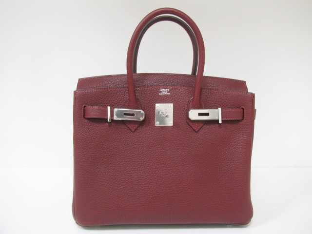 エルメス バーキン30 トリヨンクレマンス-ルージュ